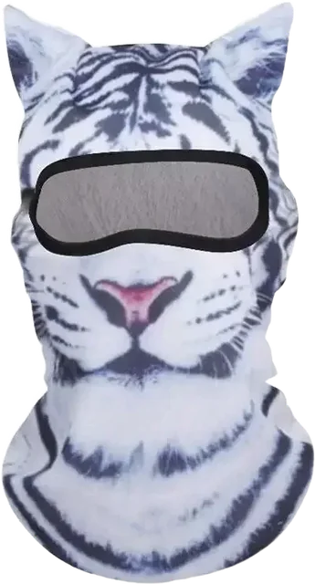 White Tiger print
