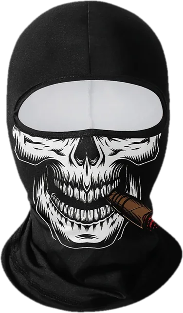Cigar Skull print